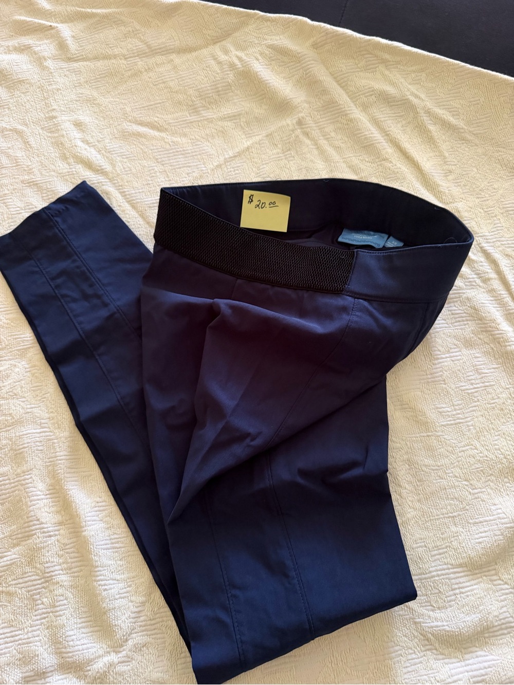 Women’s Navy Stretch Waist Pants